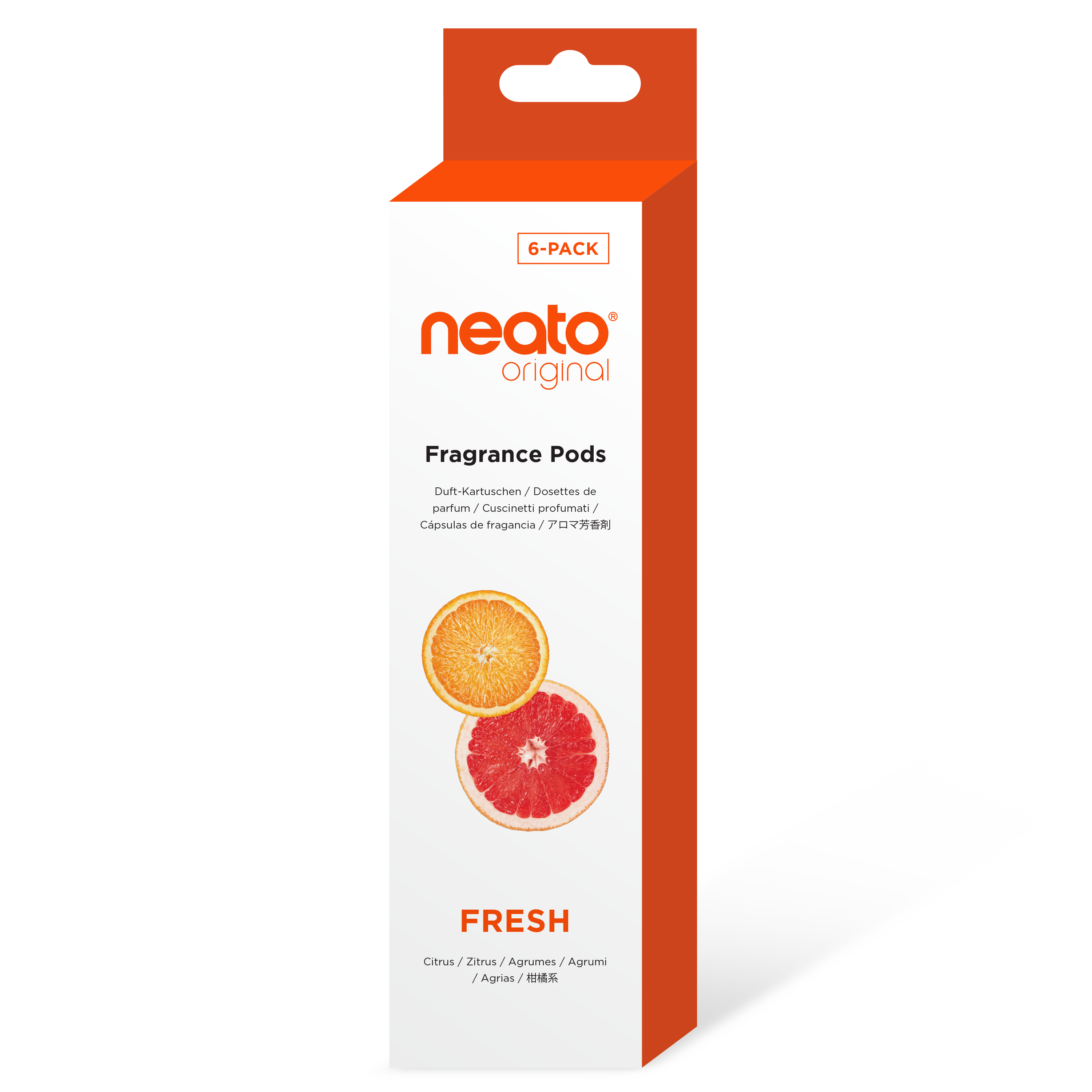 Neato Fragrance Pods | Fresh (Citrus) | 6-Pack
